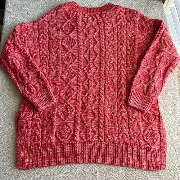 Anthropologie Pilcro Cable Knit Oversized Sweater Size XS - Picture 2 of 7